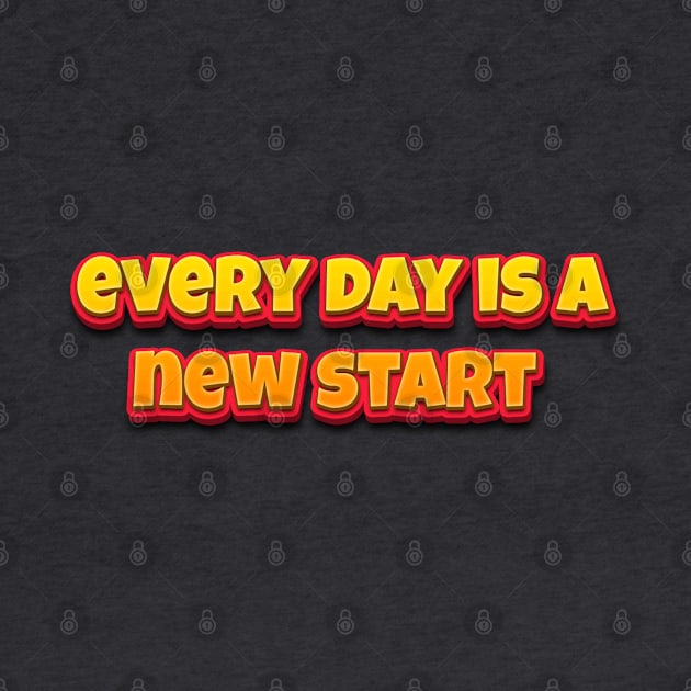 Every day is a new start by LegnaArt